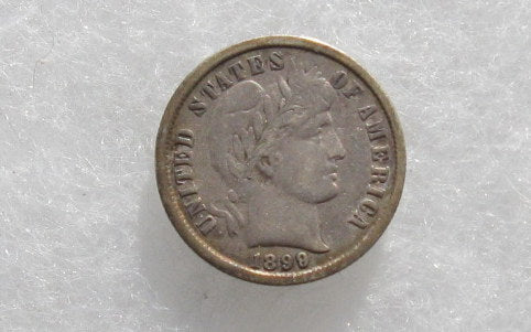 1899 Barber Dime F-12 | Of Coins & Crystals