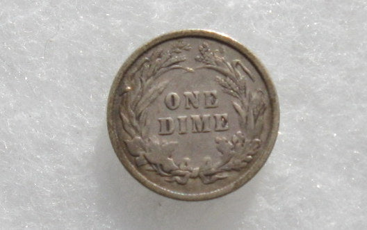 1899 Barber Dime F-12 | Of Coins & Crystals