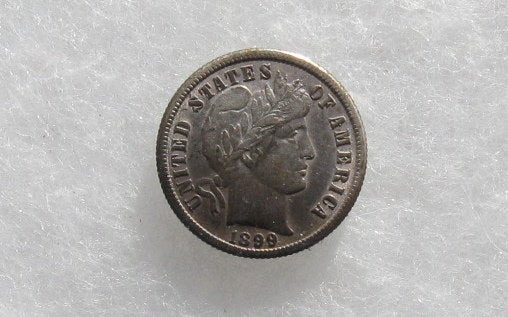 1899S Barber Dime XF-40 | Of Coins & Crystals