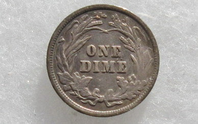 1900 Barber Dime VF-30 | Of Coins & Crystals