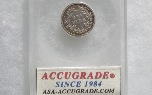 1901O Barber Dime ACG XF-40 | Of Coins & Crystals