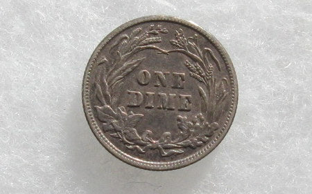 1902  Barber Dime XF-45 | Of Coins & Crystals