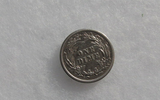 1903  Barber Dime AU-53 | Of Coins & Crystals