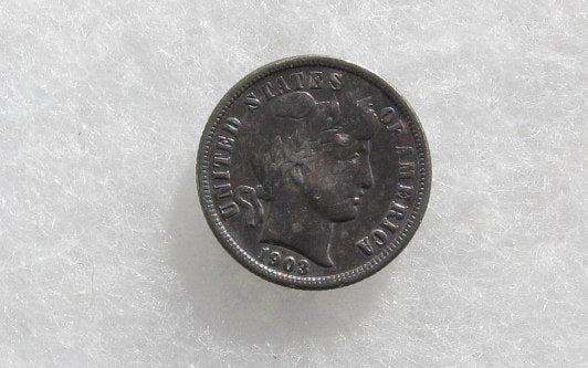 1903O Barber Dime  XF-40 | Of Coins & Crystals