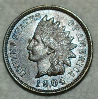 1904 Indian Cent MS-64 Bn | Of Coins & Crystals