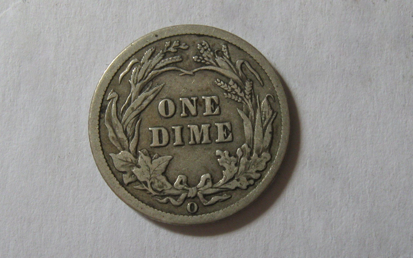 1905-O Barber dime.  VF-25 | Of Coins & Crystals