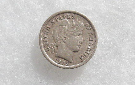 1905O Barber Dime XF-45 | Of Coins & Crystals