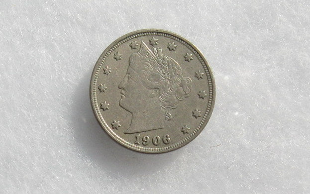 1906 V-Nickel VF-30 | Of Coins & Crystals