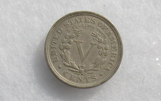 1906 V-Nickel VF-30 | Of Coins & Crystals