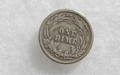 1907O Barber Dime VF-20 | Of Coins & Crystals