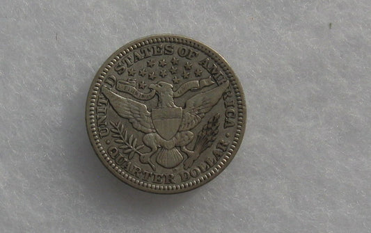 1909-D Barber Quarter VF-20 | Of Coins & Crystals