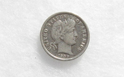 1909 S Barber Dime VF-30 | Of Coins & Crystals