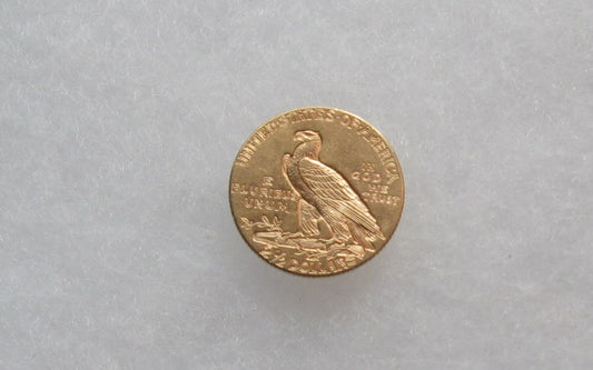 1909 Indian Head Quarter Eagle  MS62 | Of Coins & Crystals