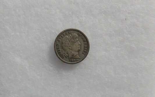 1909 Barber Dime VF-20 | Of Coins & Crystals