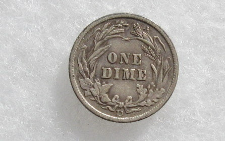1909D Barber Dime VF-20 | Of Coins & Crystals
