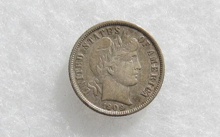 1909O Barber Dime XF-45 | Of Coins & Crystals