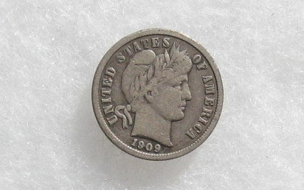 1909S Barber Dime VF-20 | Of Coins & Crystals