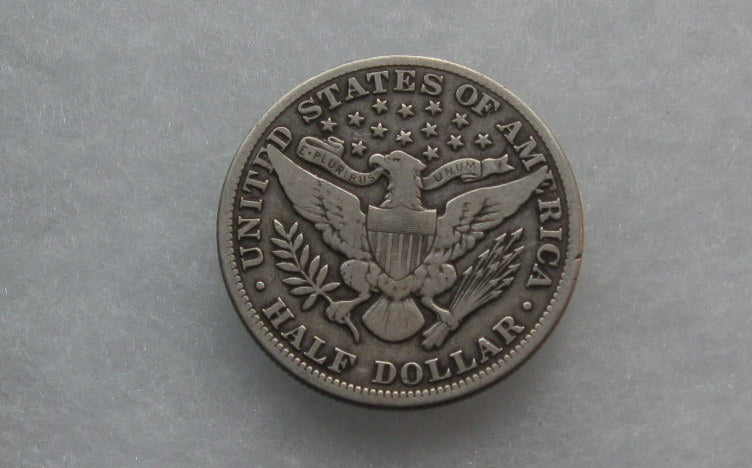 1911 Barber Half Dollar F-12 | Of Coins & Crystals