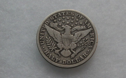 1911 Barber Half Dollar F-12 | Of Coins & Crystals
