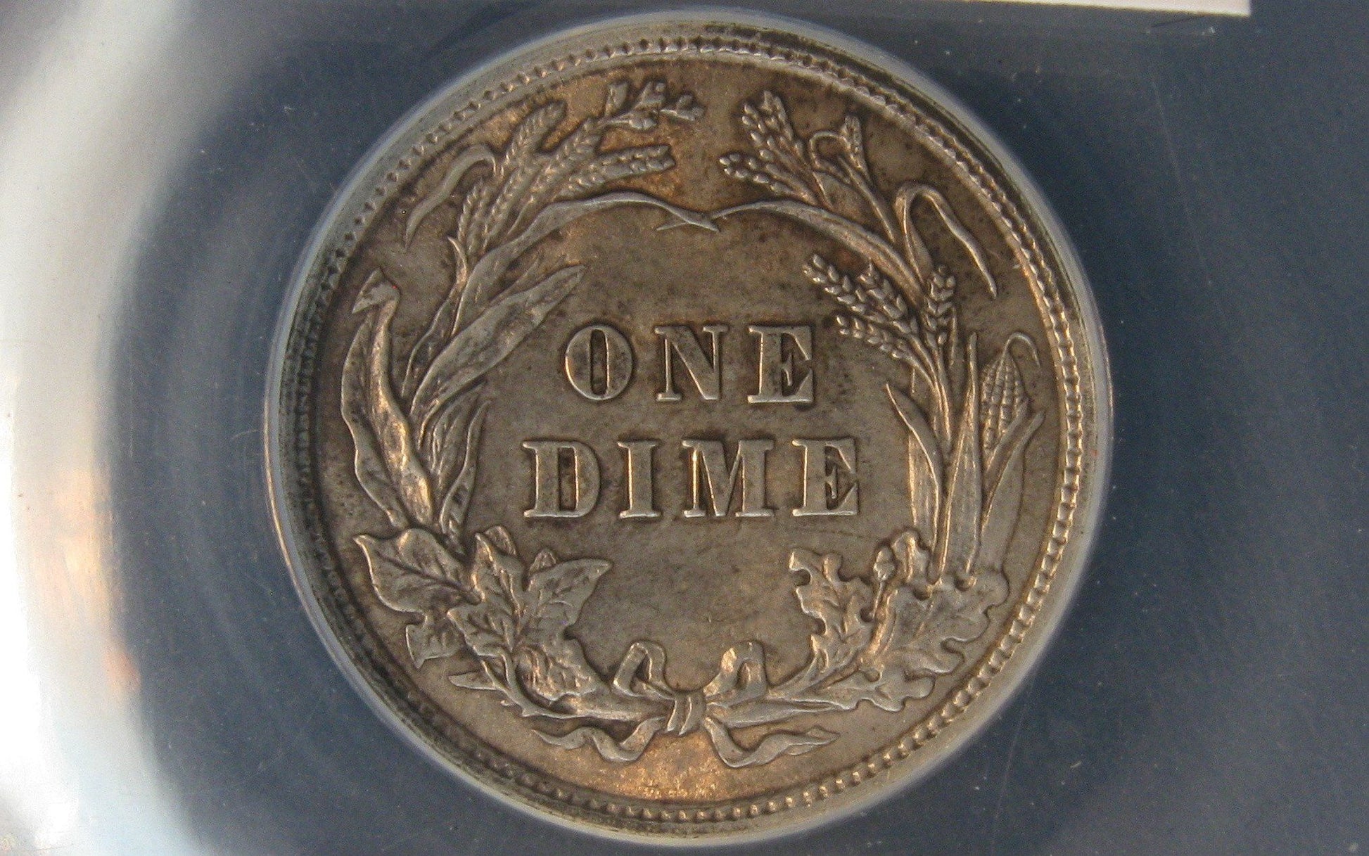 1911 Barber Dime.   ANACS MS-63 | Of Coins & Crystals