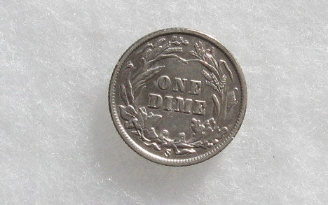 1911S Barber Dime XF-40 | Of Coins & Crystals
