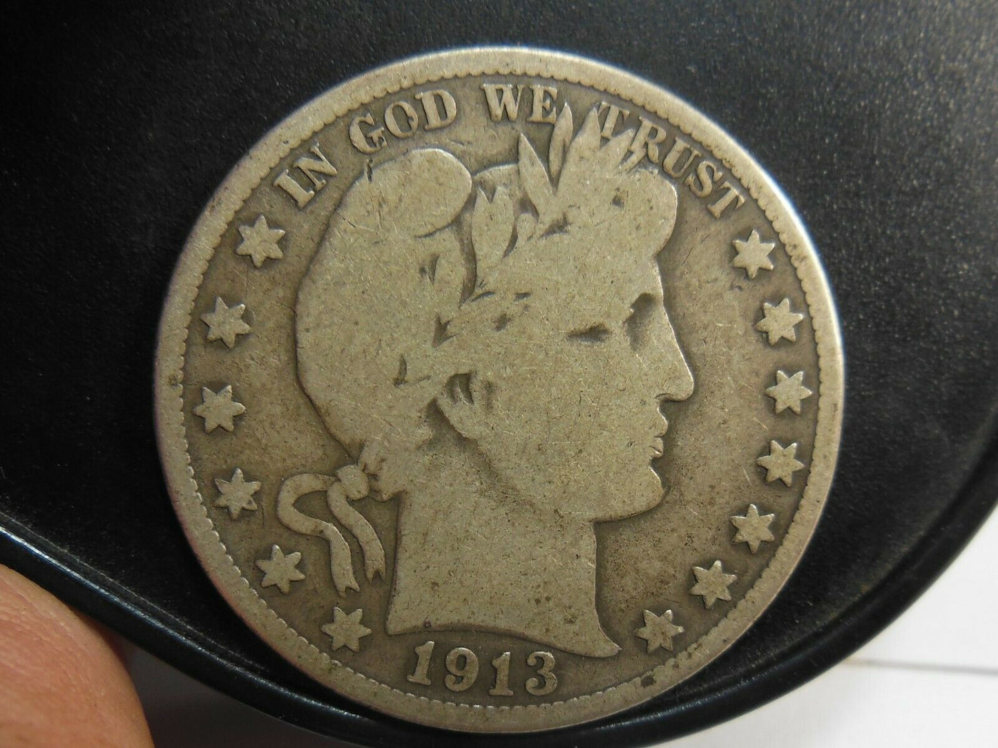 1913 Barber Half Dollar G-4 | Of Coins & Crystals