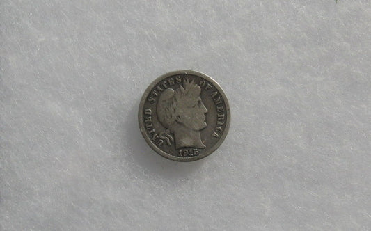 1915 S Barber Dime VG-8 | Of Coins & Crystals