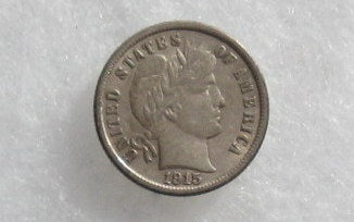 1915 Barber Dime VF-20 | Of Coins & Crystals