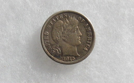 1915S Barber Dime XF-45 | Of Coins & Crystals
