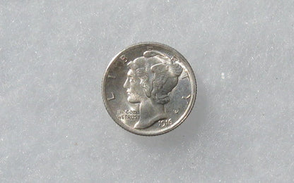 1916 Mercury Dime MS-65 FB | Of Coins & Crystals