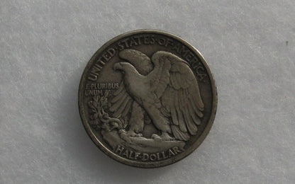 1916 Walking Liberty Half Dollar VF-20 | Of Coins & Crystals