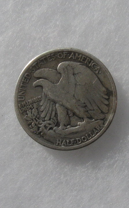 1918S Walking Liberty Half Dollar VG-10 | Of Coins & Crystals