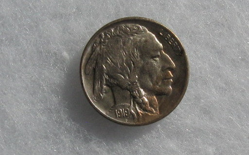 1919 Buffalo Nickel MS-64 | Of Coins & Crystals