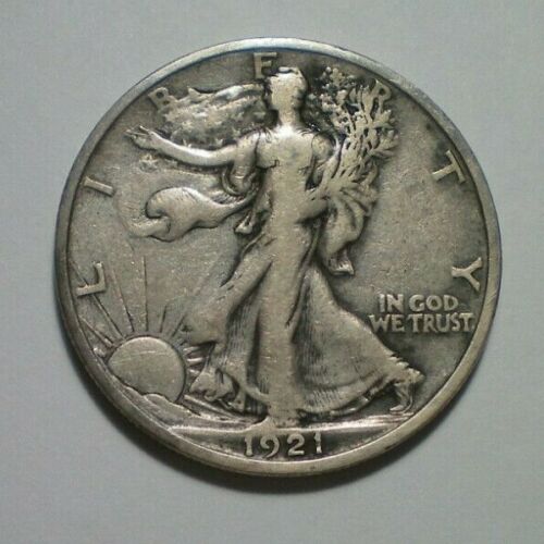 1921S Walking Liberty Half Dollar VF-20 | Of Coins & Crystals