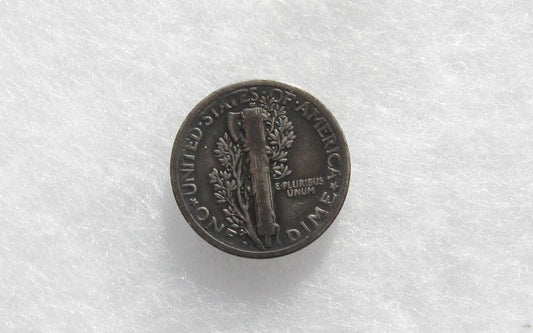 1921 D Mercury Dime F-12 | Of Coins & Crystals