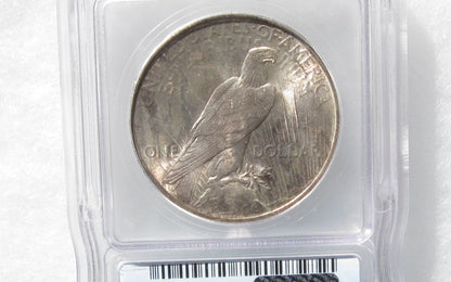 1923  Peace Dollar   ICG MS-65 | Of Coins & Crystals