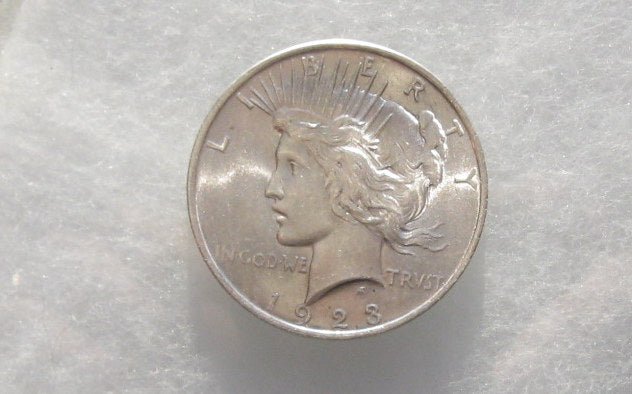 1923 Peace Dollar  MS-65+ | Of Coins & Crystals