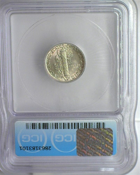 1923 Mercury Dime ICG MS-65FSB | Of Coins & Crystals