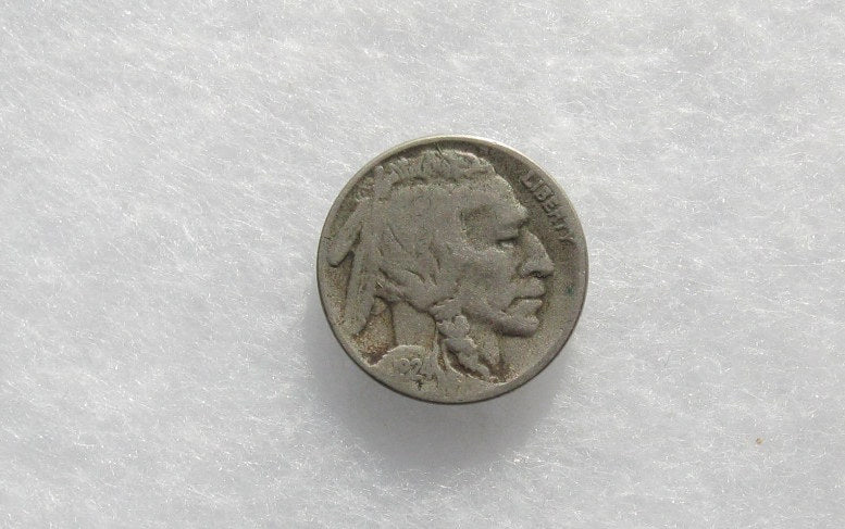1924S Buffalo Nickel F-15 | Of Coins & Crystals