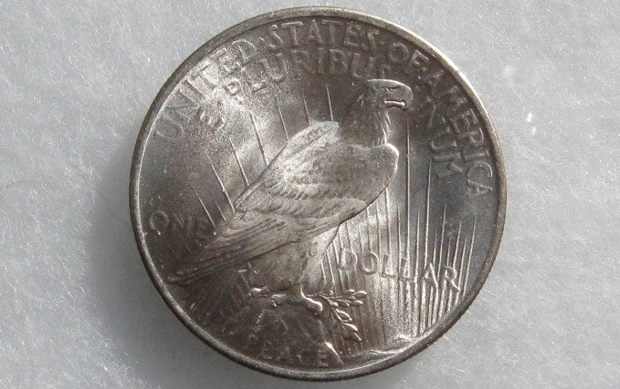 1925 Peace Dollar MS-65 | Of Coins & Crystals