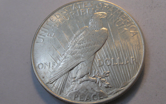 1926-D Peace Dollar.  MS-63 | Of Coins & Crystals