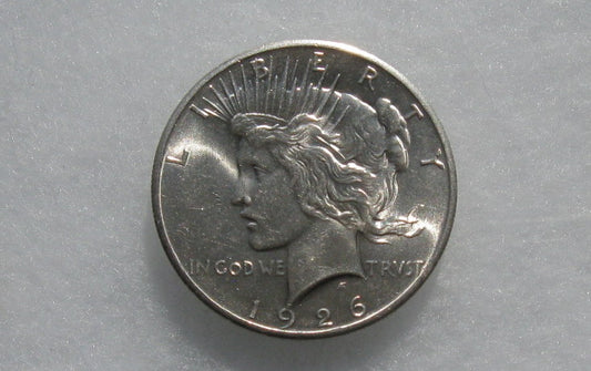 1926  Peace Dollar  MS-65 | Of Coins & Crystals