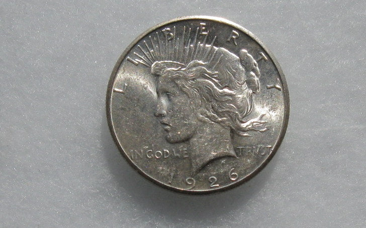 1926S  Peace Dollar  MS-64 | Of Coins & Crystals