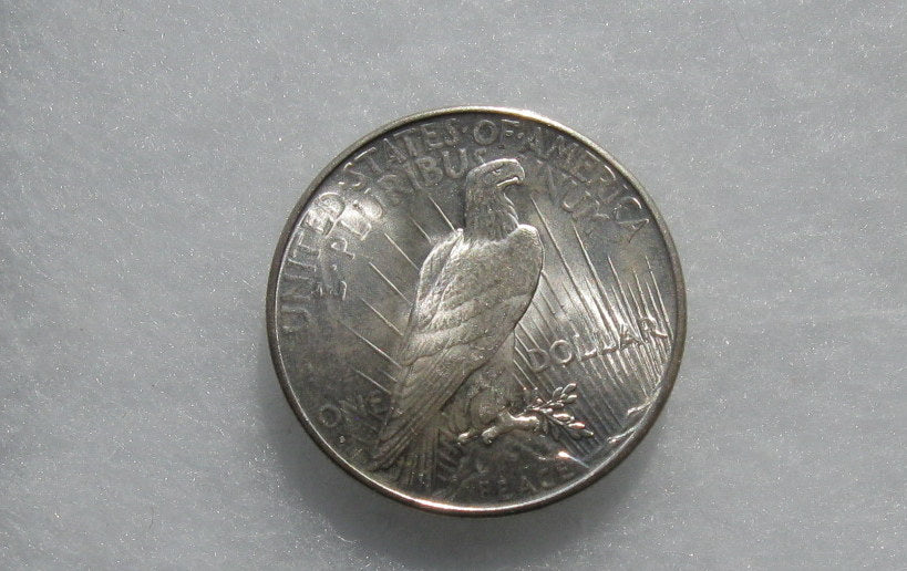 1926S  Peace Dollar  MS-64 | Of Coins & Crystals