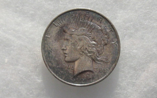 1927-D Peace Dollar MS-60 | Of Coins & Crystals