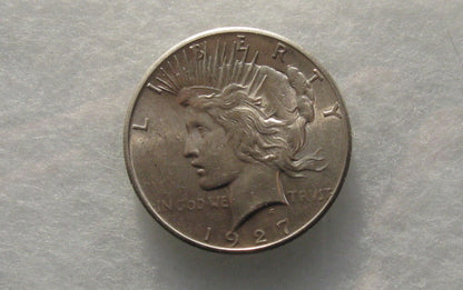 1927 Peace Dollar MS-64+ | Of Coins & Crystals