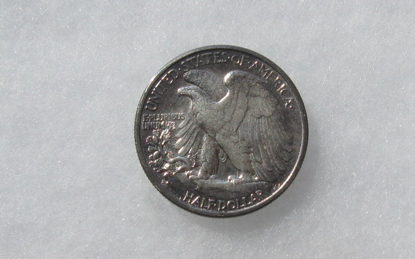 1927S Walking Liberty Half Dollar AU-58 | Of Coins & Crystals
