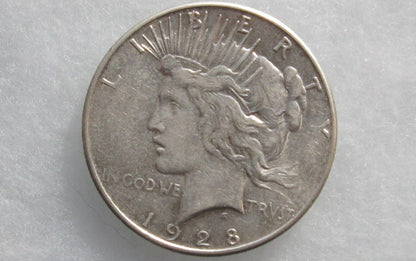 1928S  Peace Dollar XF | Of Coins & Crystals