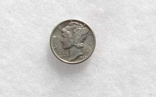 1929 Mercury Dime MS-63 | Of Coins & Crystals