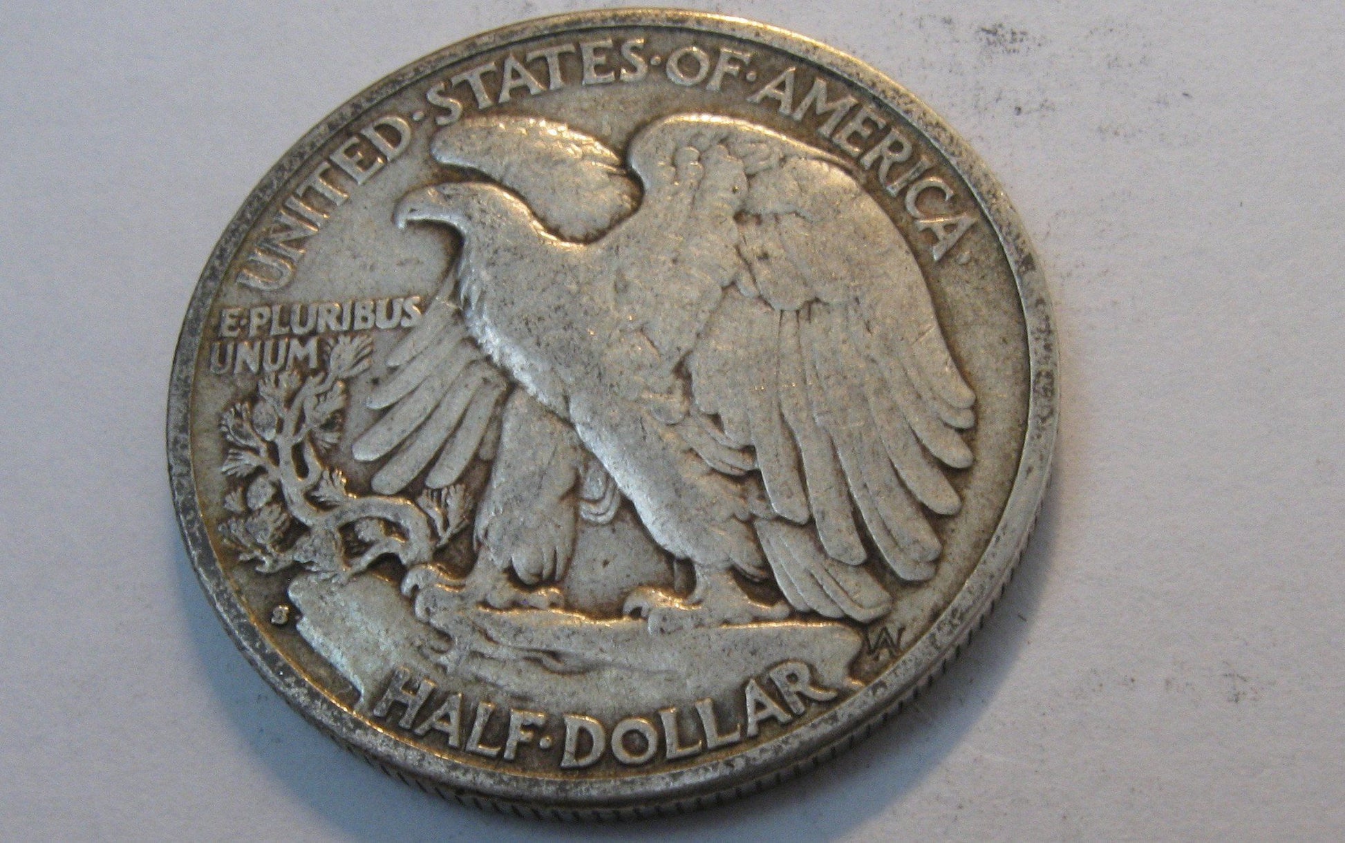 1934-S Walking Liberty Half.  VF-25 | Of Coins & Crystals